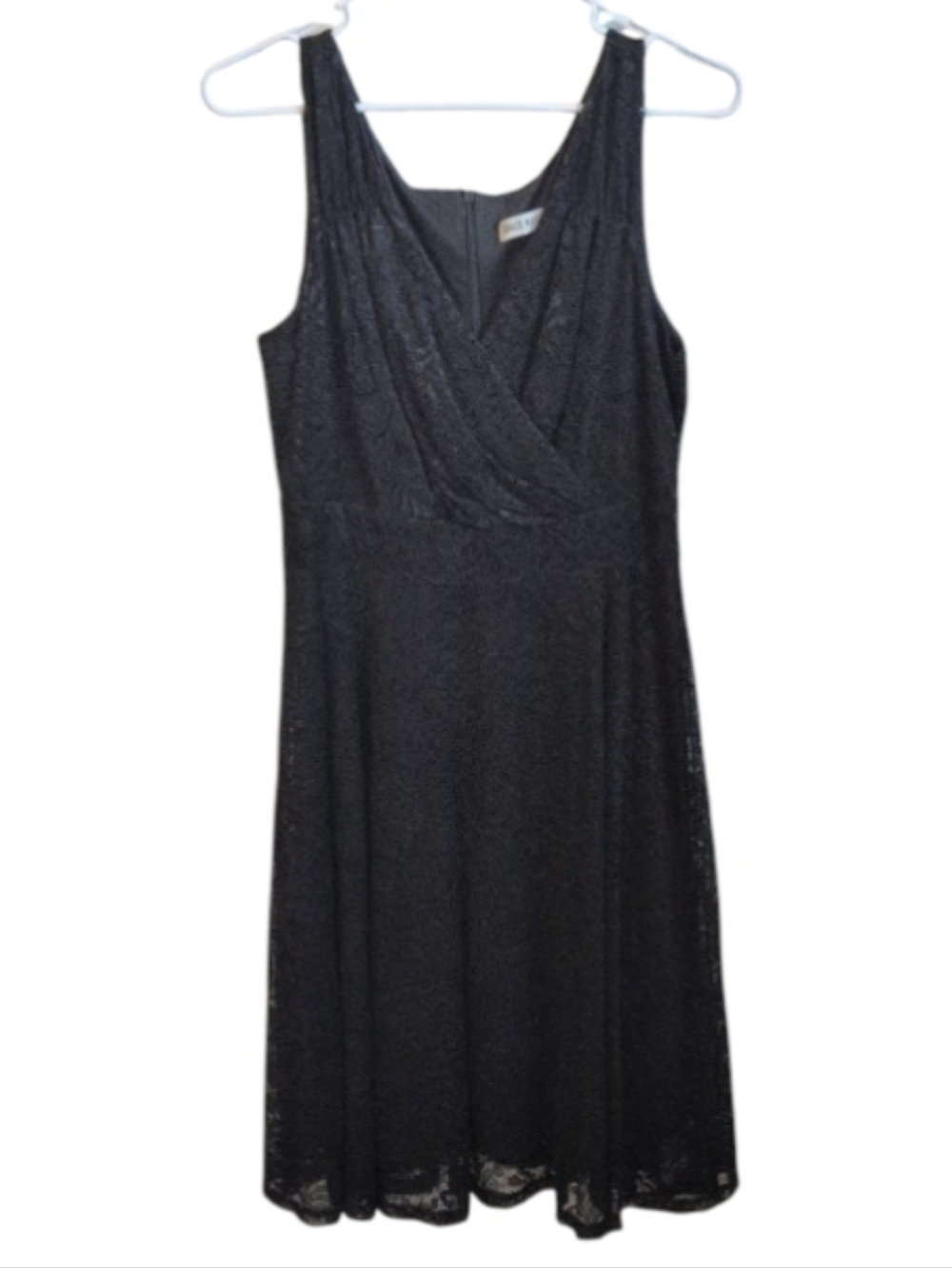 Grace Karin Large Black Lace Midi Dress